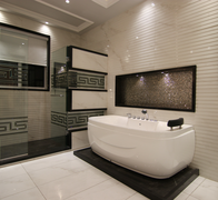 Luxury bathroom with freestanding bathtub – Pro Dallas Bathroom